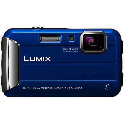 Panasonic Lumix DMC-FT30 Waterproof Camera, 16.1MP, 4x Optical Zoom, 2.7 LCD Screen Blue
